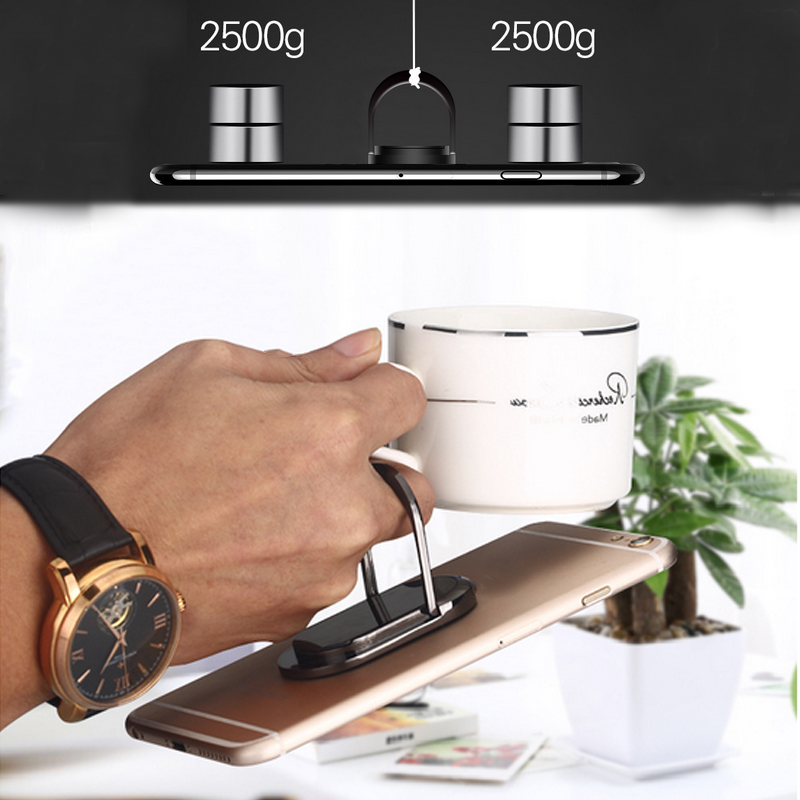 USB Cigarette Lighter Mobile Phone Holder Lighter Universal Mobile Phone Ring Buckle Bracket