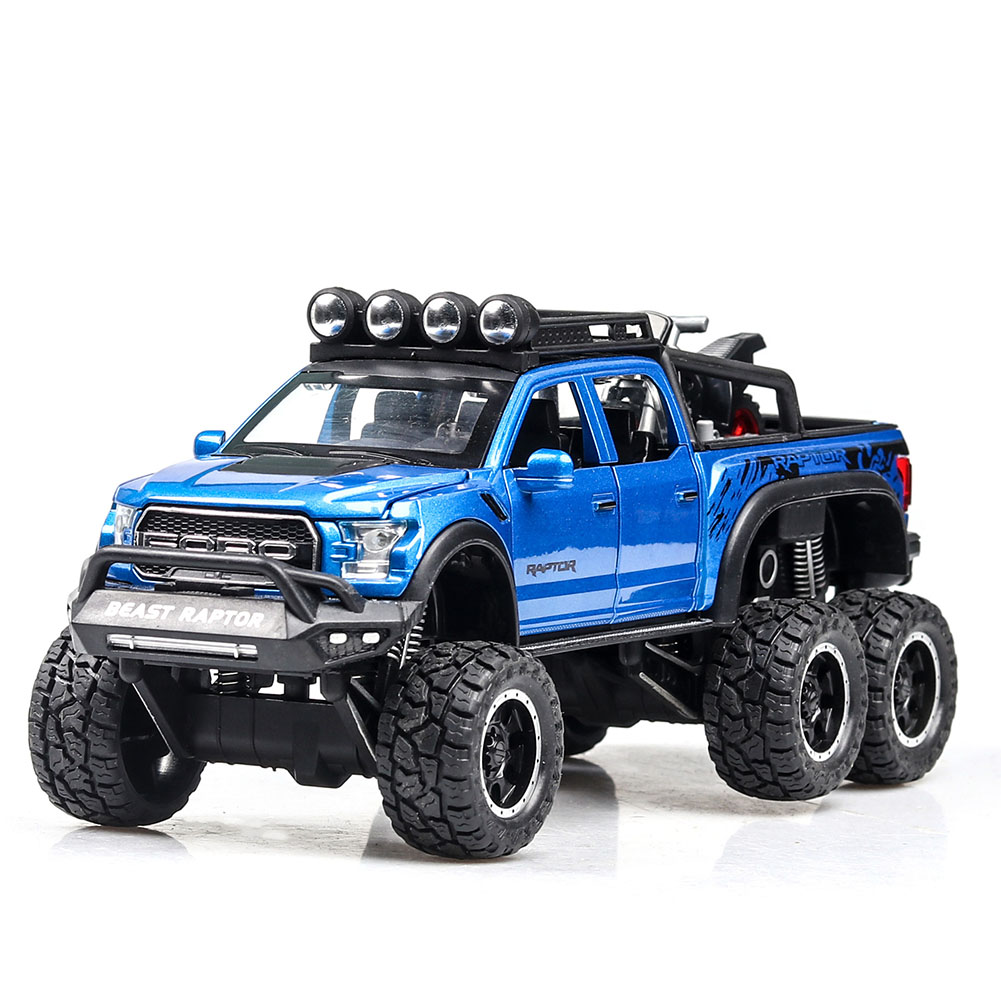 1:32 Alloy Car Model High Class SUV Doors Open Excellent Performance with Light Sound Design Delicate Collection  blue