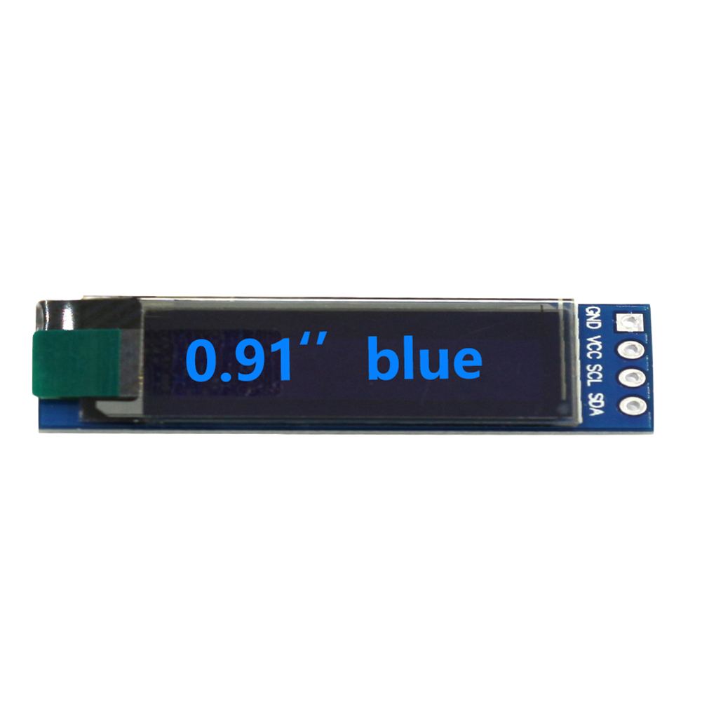 0.91 Inch Oled Lcd Display Iic Three-color Display Module