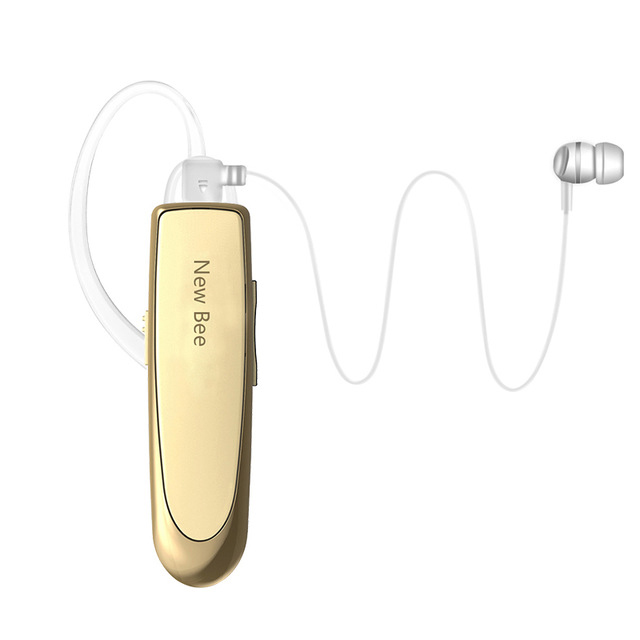 Bluetooth Headset Earphone Hands-free Headphone Mini Wireless Headsets Earbud Earpiece for iPhone Xiaomi Gold