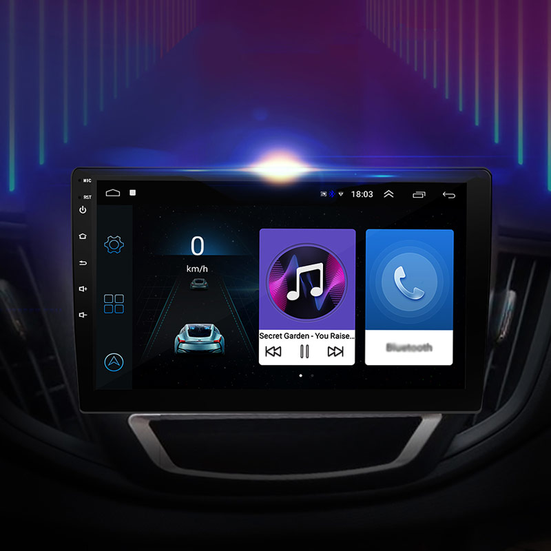 10.1Inch Car Radio Universal Autoradio WiFi GPS Multimedia Video Player with Camera black