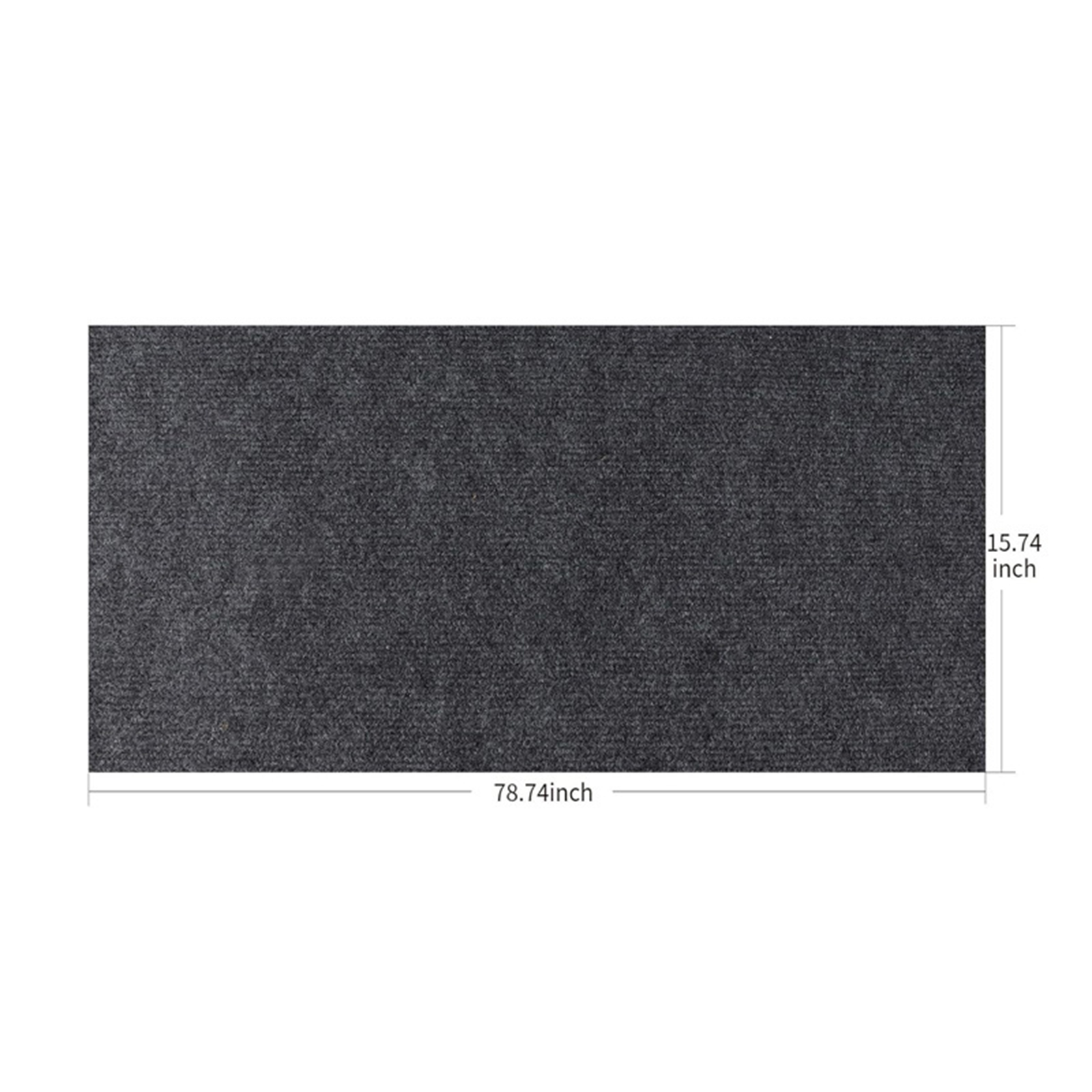 Gray Self Adhesive Felt Fabric, Drawer Liner, Trimmable Self-adhesive Carpet Mat For Cat Tree Racks, Cat Scratching Board, Cat Walls, Steps, Cat Grab Columns grey Large size 40cm*2m