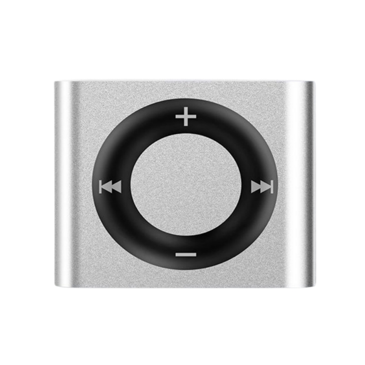 Mini MP3 Music Player Metal Audio Player Built-in Speaker Headphones Tf Card Portable Digital Music Player For Students silver