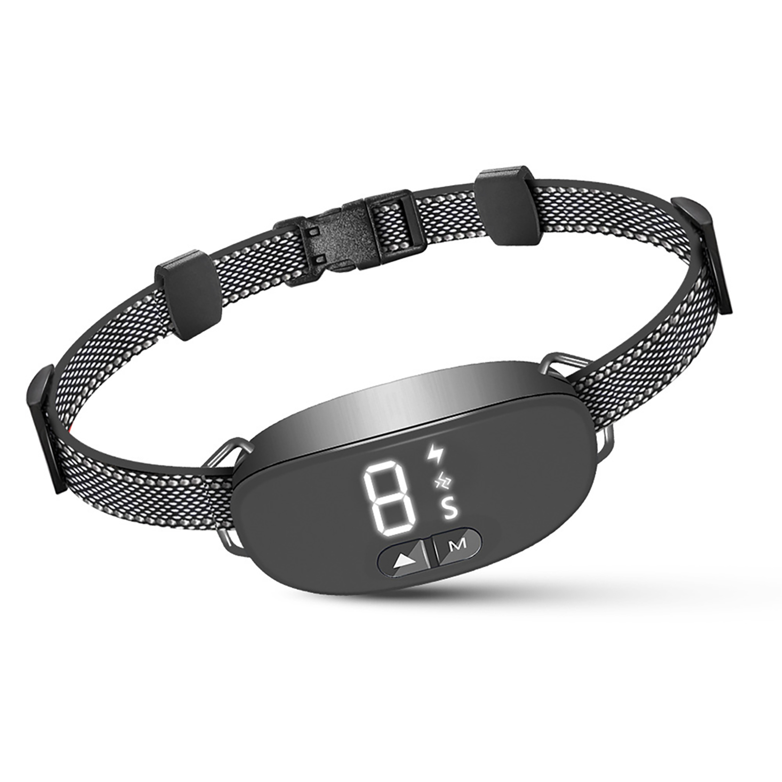 Dog Bark Collar, Rechargeable IP67 Waterproof Smart Bark Collar, High-sensitivity Prevent Misjudgment Anti Barking Training Collar For Large Medium Small Dogs Pet Supplies black