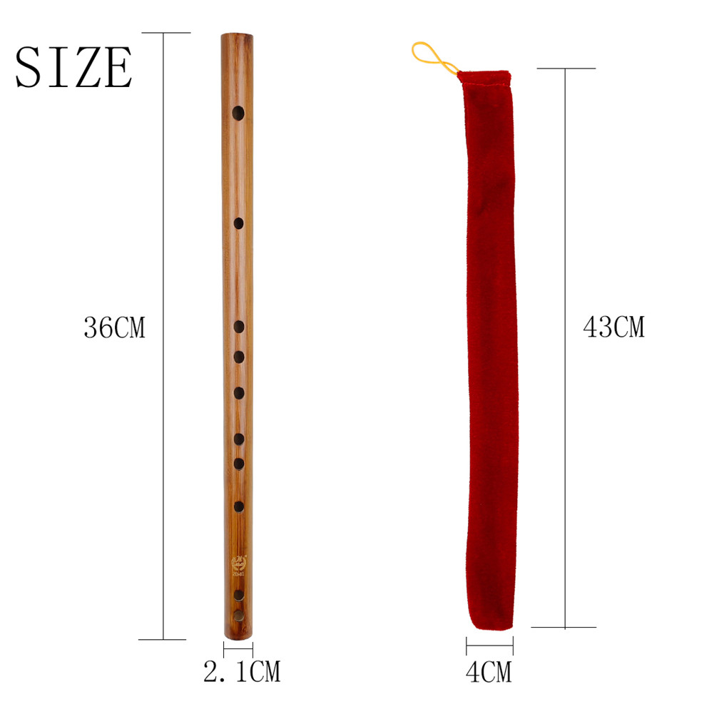 Wholesale Chinese Bamboo Flute piccolo Educational Learning Activities For Kids Children Bamboo