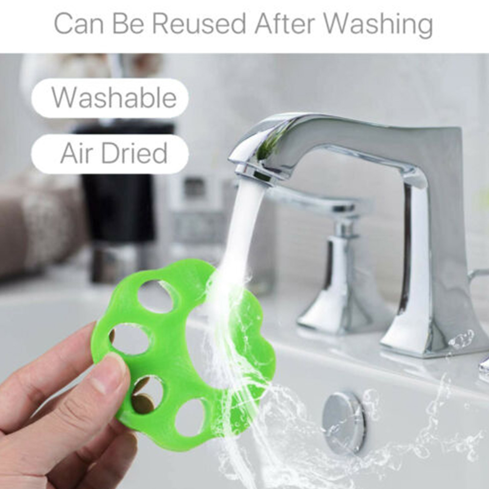 Wholesale Reusable Pet Hair Remover for Clothes Laundry Wash Green 1pcs