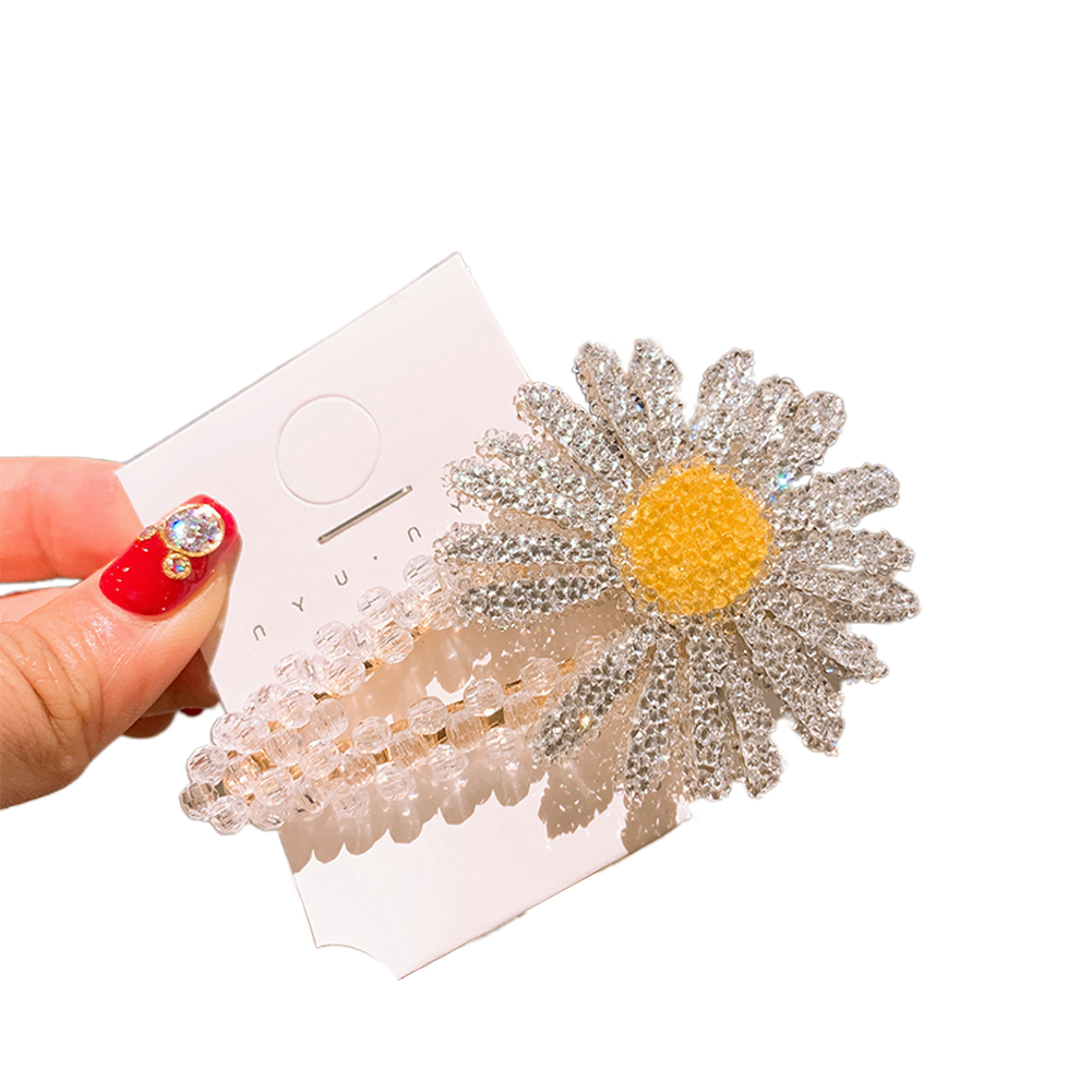 Crystal Daisy Hair Pin main image 1