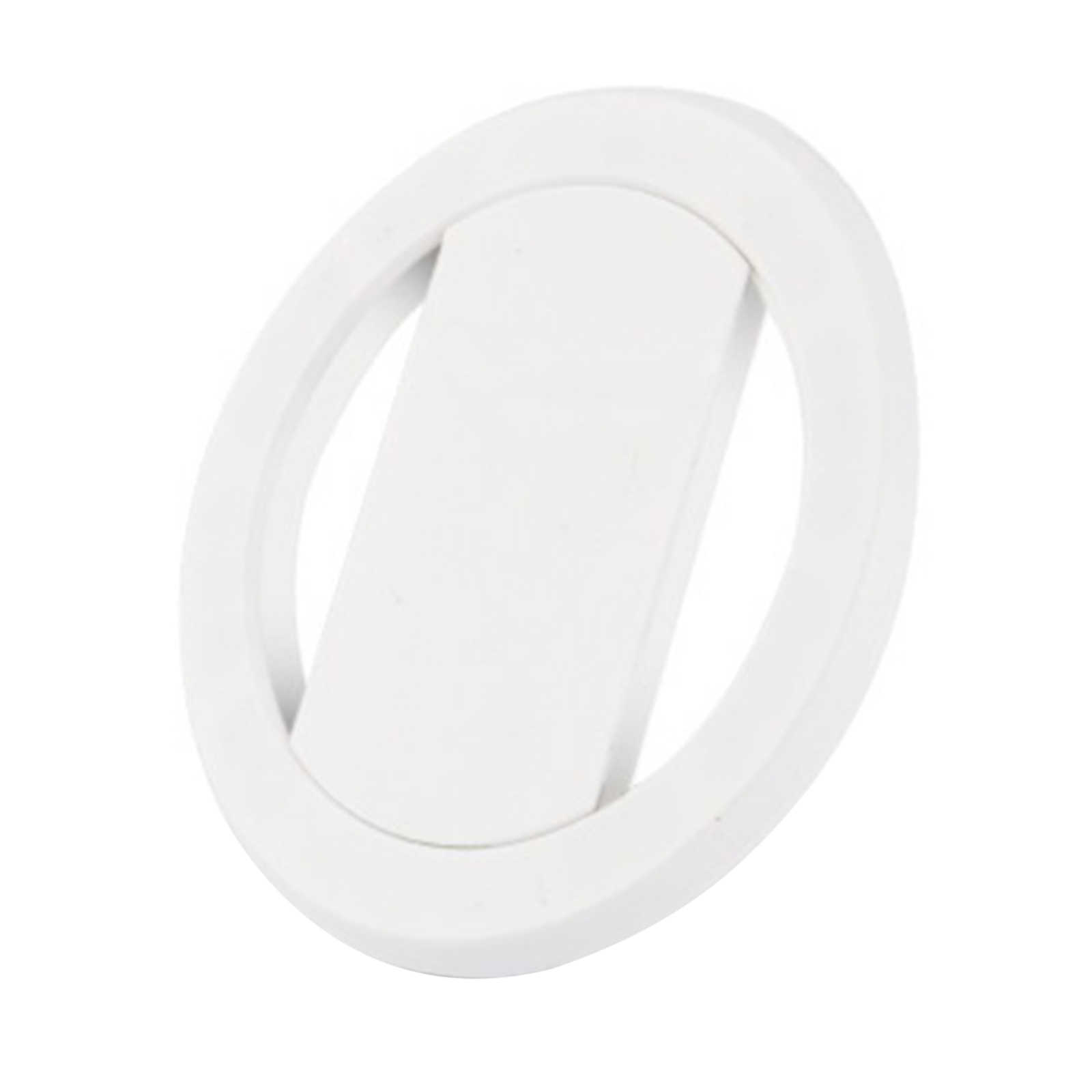 Magnetic Phone Ring Magnetic Finger Phone Ring Stand Holder 360 Degree Rotation Finger Ring Kickstand Smartphone Accessories White