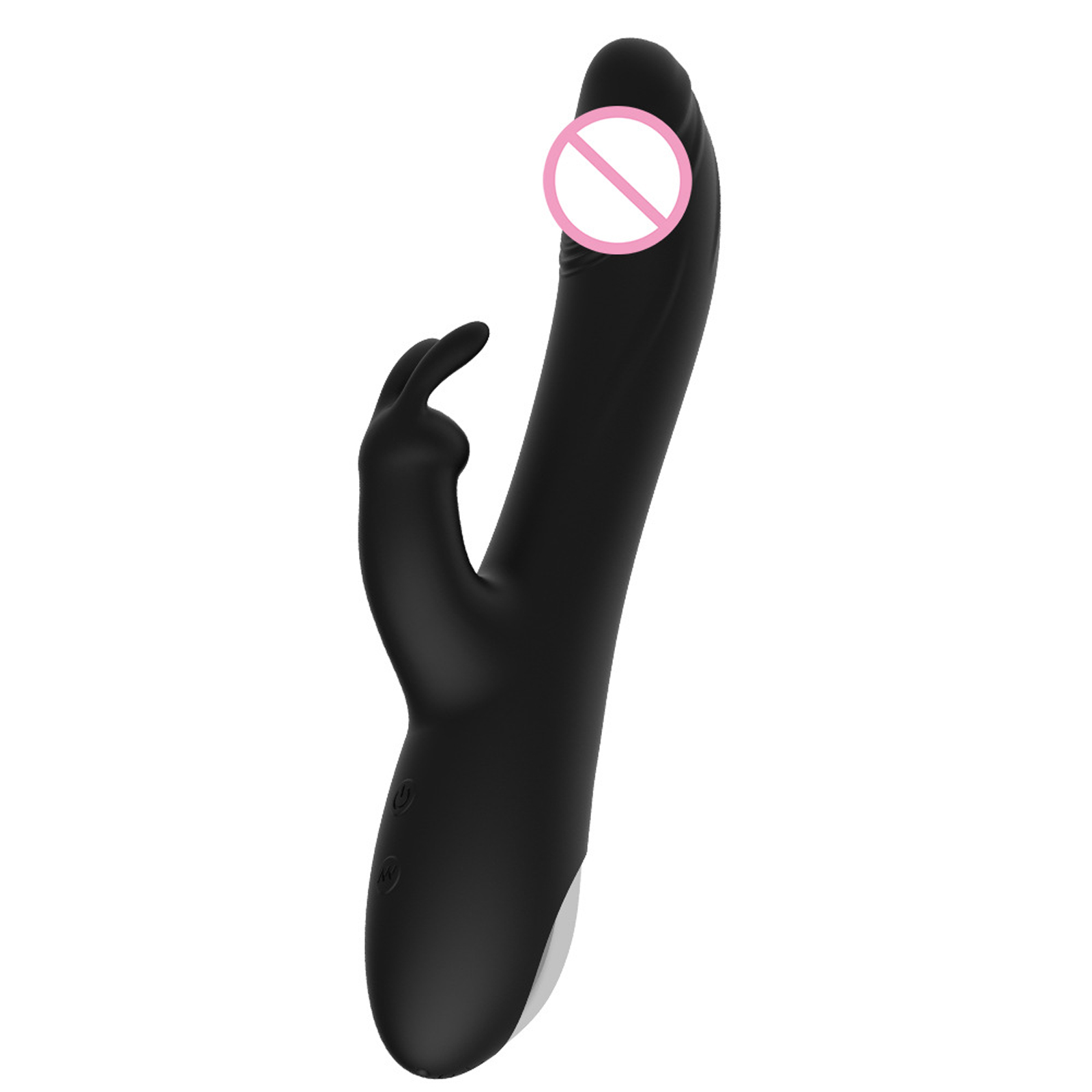 2 PCS Dual G Spot Rabbit Vibrator Clitoral Massager Nipple Stimulator Vibrator Sex Toys