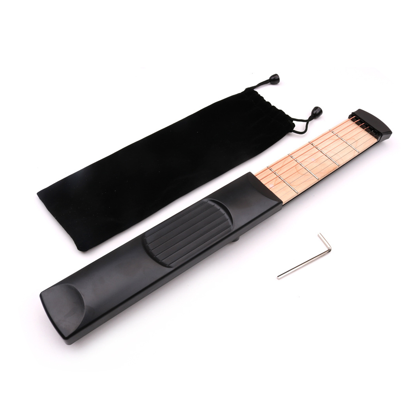 Pocket Guitar Practice Neck Mini 6 Fret Guitar Chord Trainer Fingering Training Tool For Playing Guitar Beginner 6 Fret