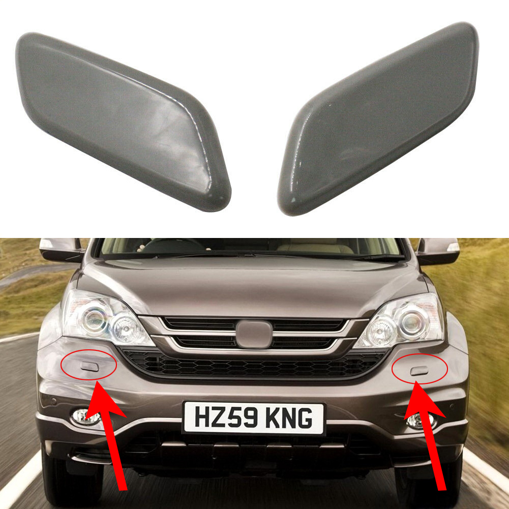 Wholesale 2Pcs Left+Right Caps Cover Headlight Cleaning Washer Nozzle