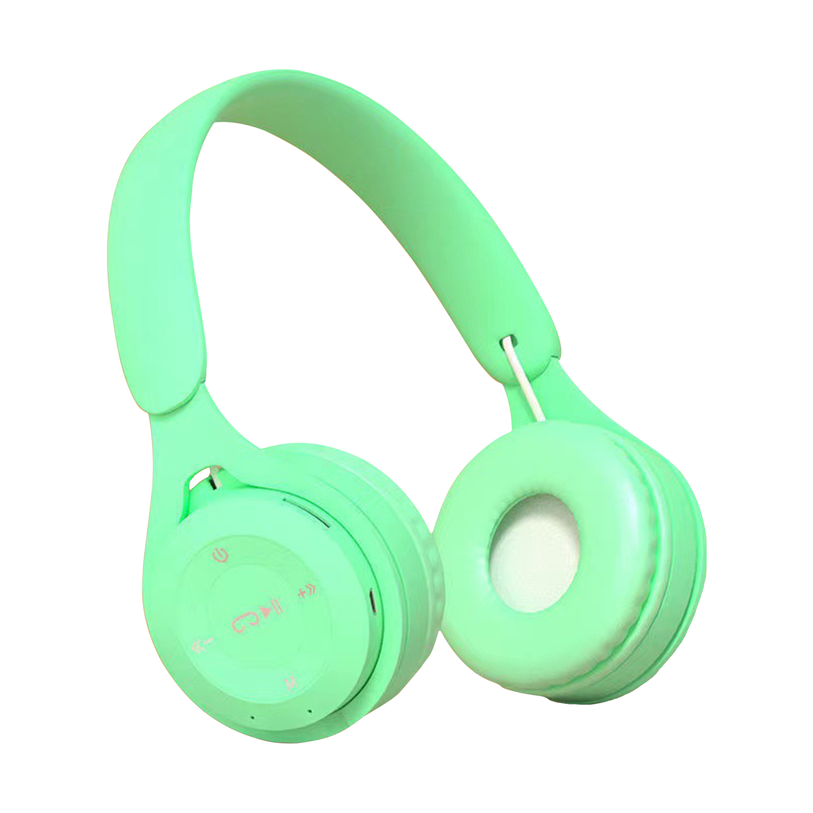Y08 Wireless Headset Over-Ear Stereo Deep Bass Earphones Longer Playtime Headphones For Smart Phone Laptop Tablet green