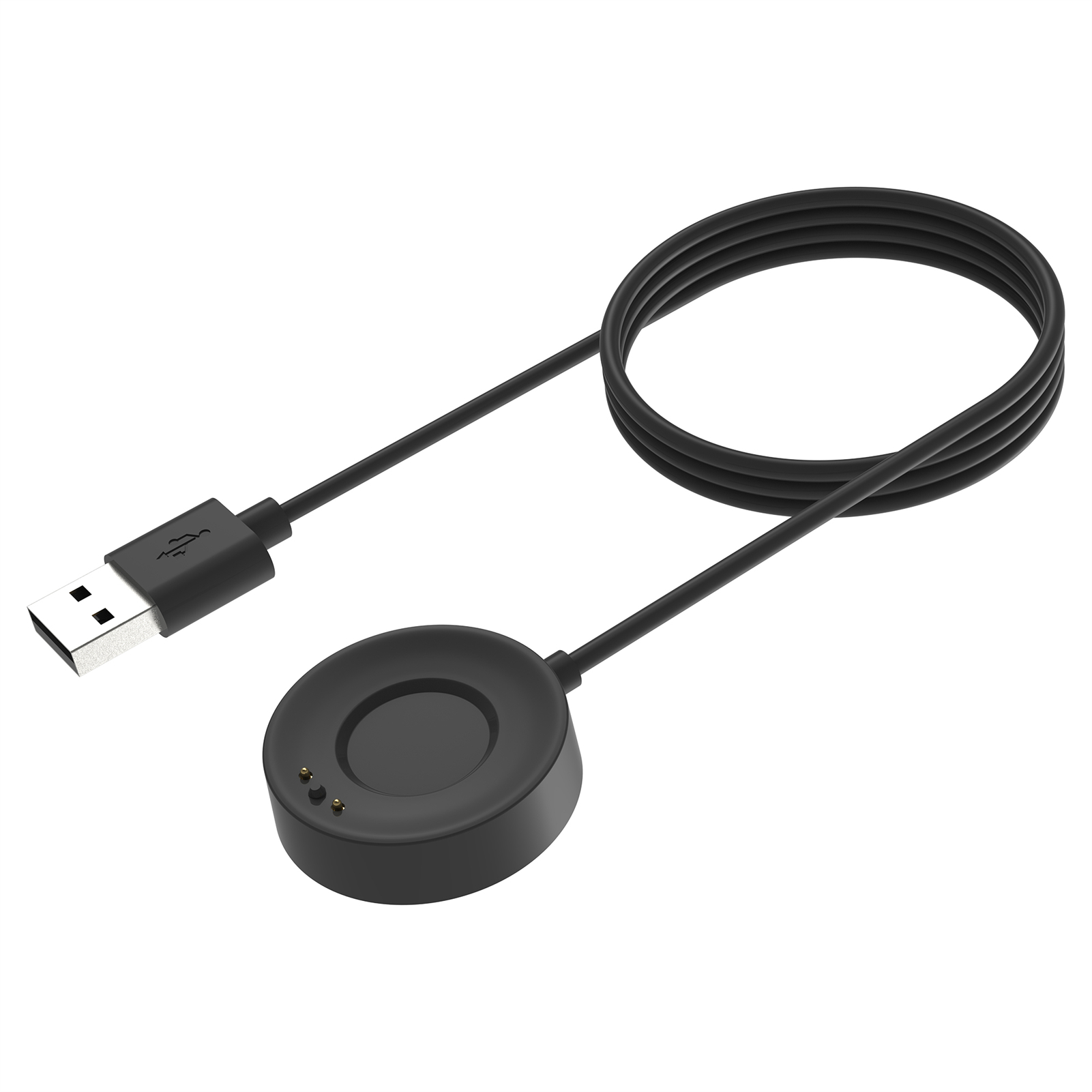 Smart Watch Charging Cable USB Power Cable Lightweight Watch Charger Cord Compatible For Withings ScanWatch 100CM black