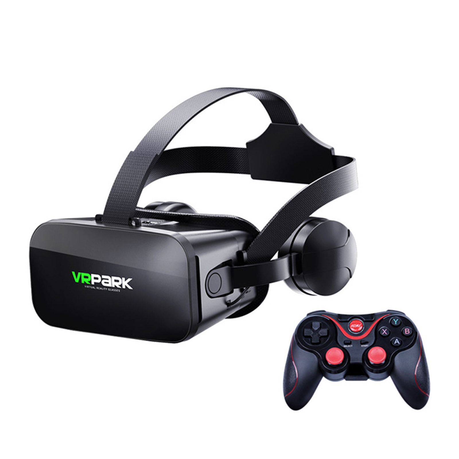 VR Glasses Smart Virtual Reality Glasses Helmet 4k Movie Panoramic Lenses