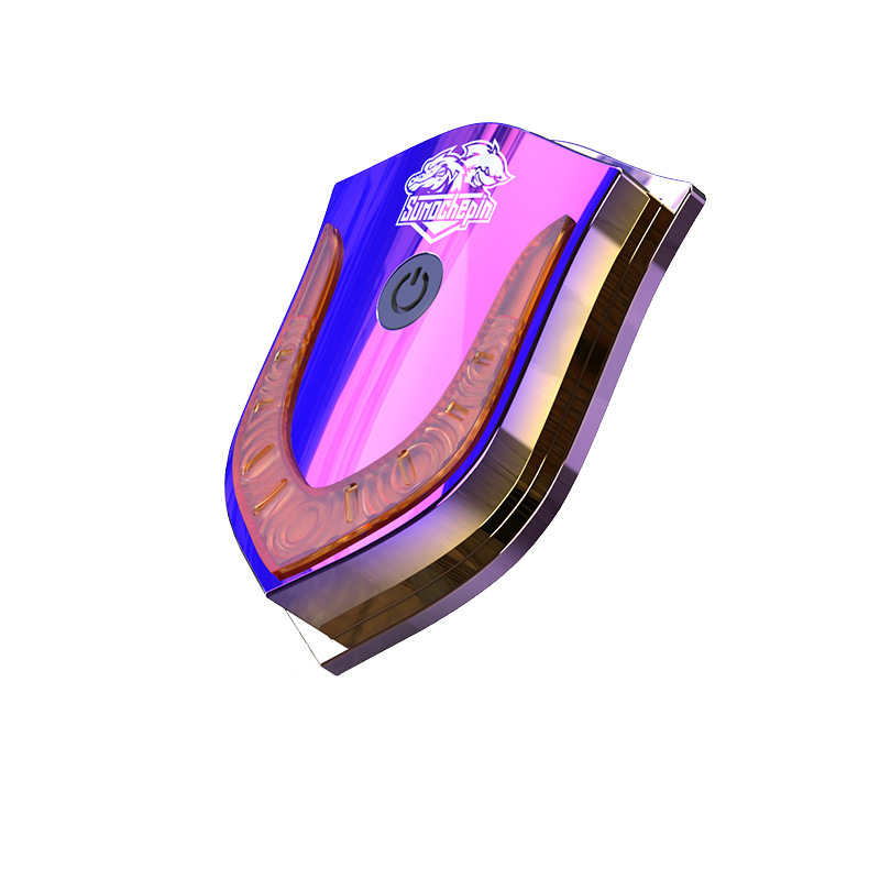 Motorcycle Helmet Light Usb Wireless Smart Warning Safety Lamp Riding Night Light Decoration Accessories Helmet Indication Light