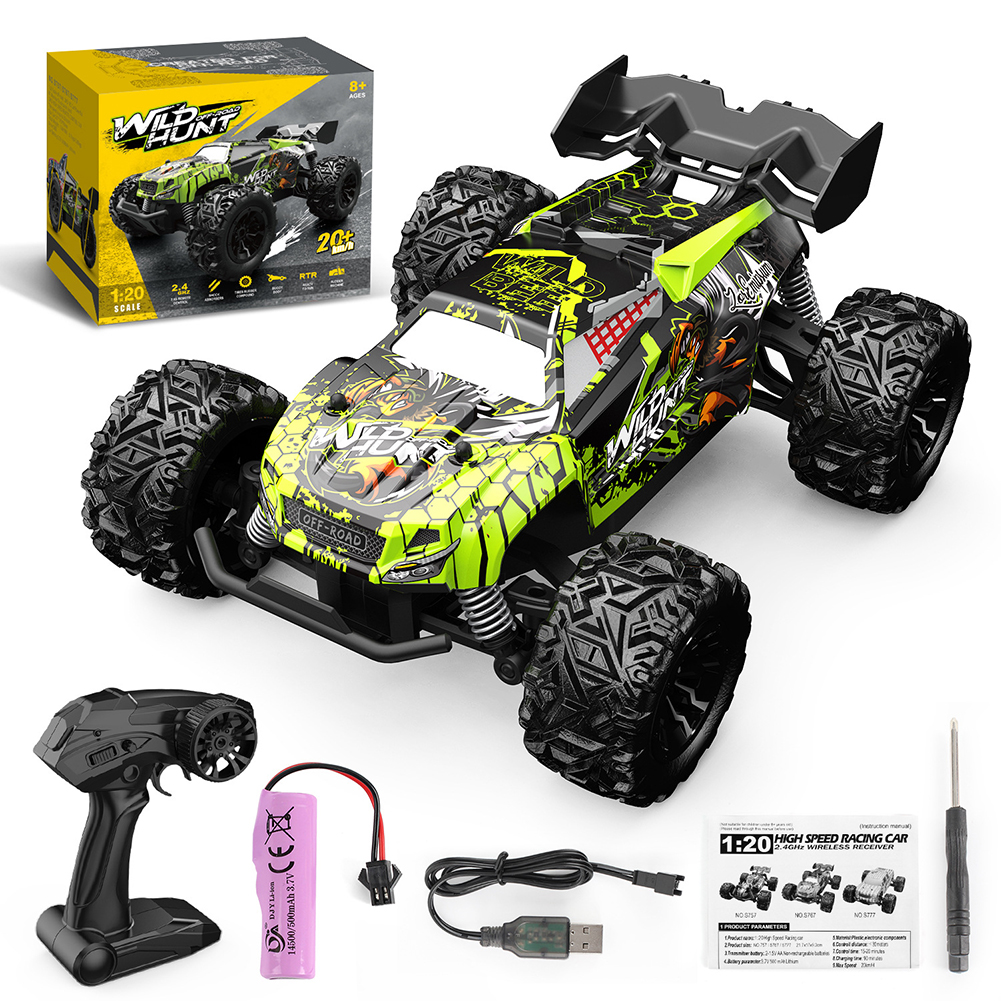 2.4g Remote Control Car 4wd Rc Drift Car 20km/h Power Motor Independent Shock Absorber Anti-crash Rc Vehicle