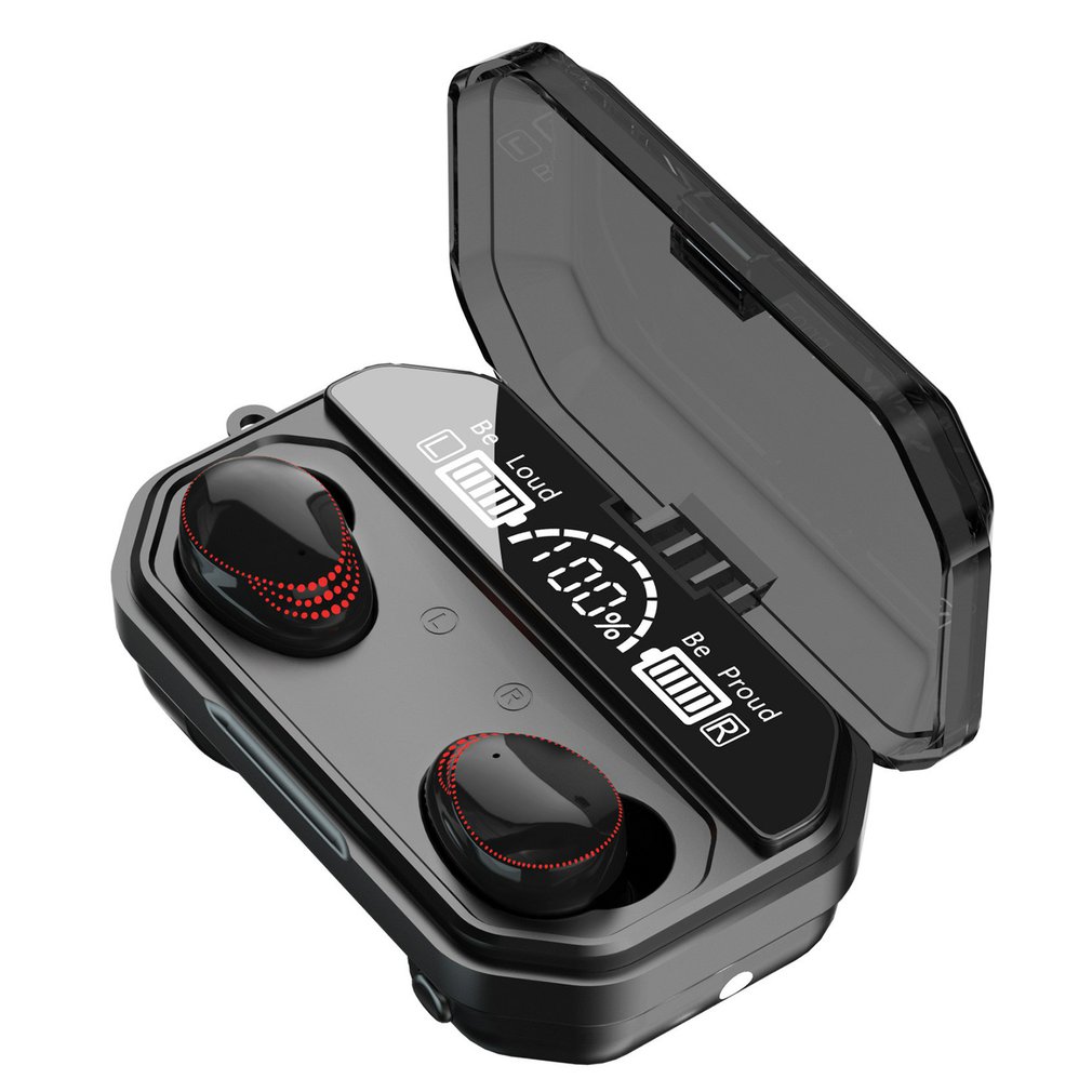 A18 Bluetooth-compatible  Headset Wireless Earphones Mini Sport Earbuds Noise-cancelling Waterproof Ergonomic Music Headset black