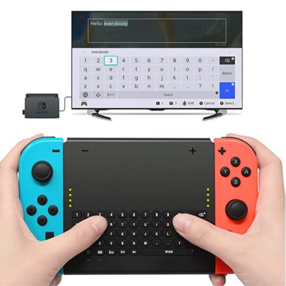 Wholesale 2.4G Wireless Keyboard for Nintendo Switch Joy Con Gamepad