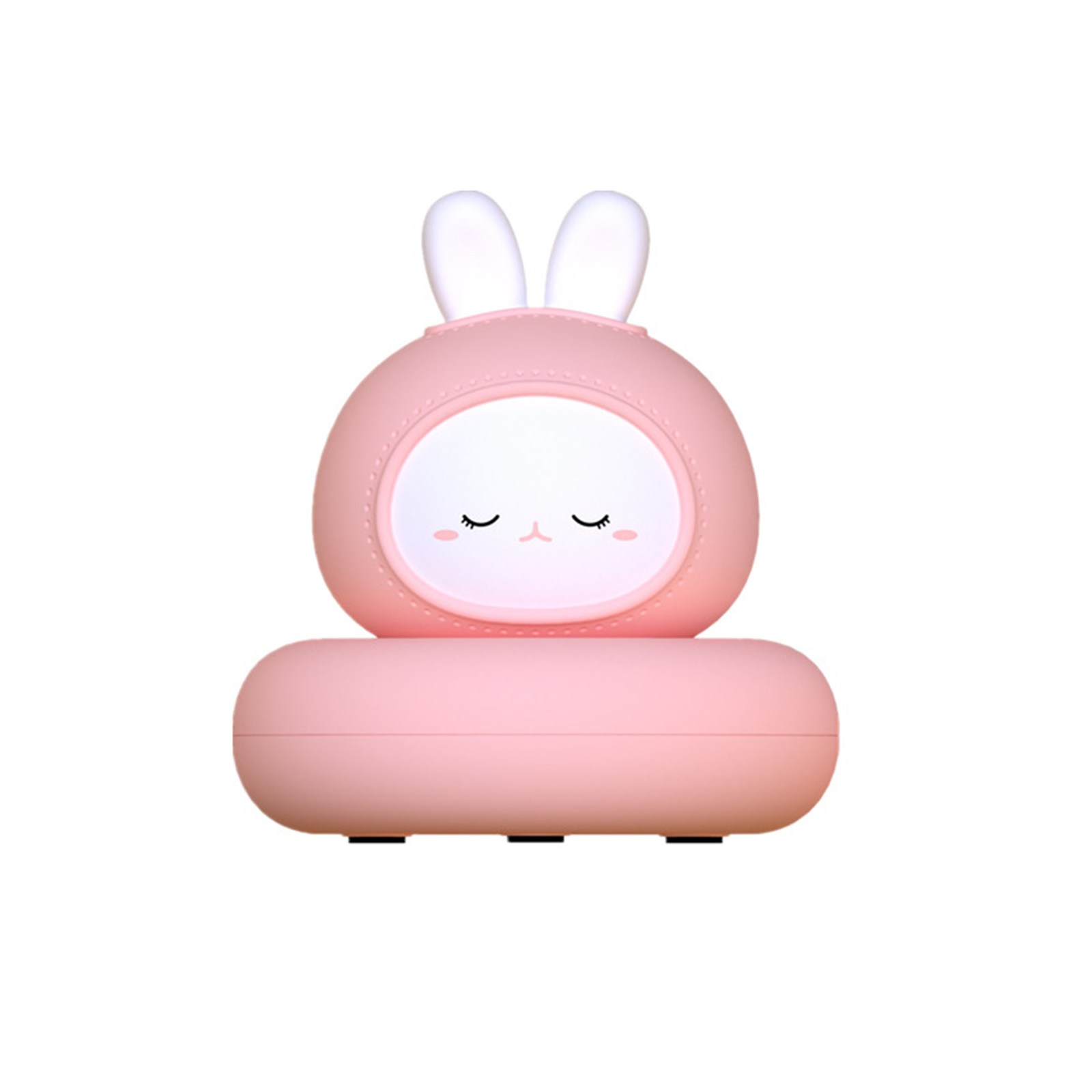3w Cartoon Silicone Led Night Light USB Rechargeable Bedroom Bedside Lamps Christmas Gift For Girls Boys