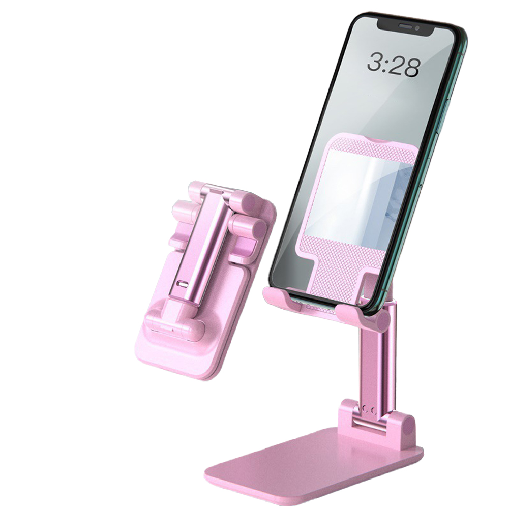 Smart Phone Holder Desk Portable Tablet Cell Phone Holder Tablet Stand Anti-Slip Adjustable Angle Phone Holder Folding Electronic Devices Mount
