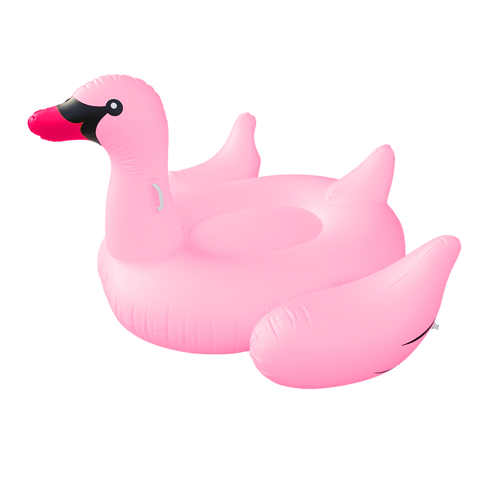 [US Direct] Inflatable Swan Pool Float for Outdoor Swimming Pool Part Raft for Kids Adults