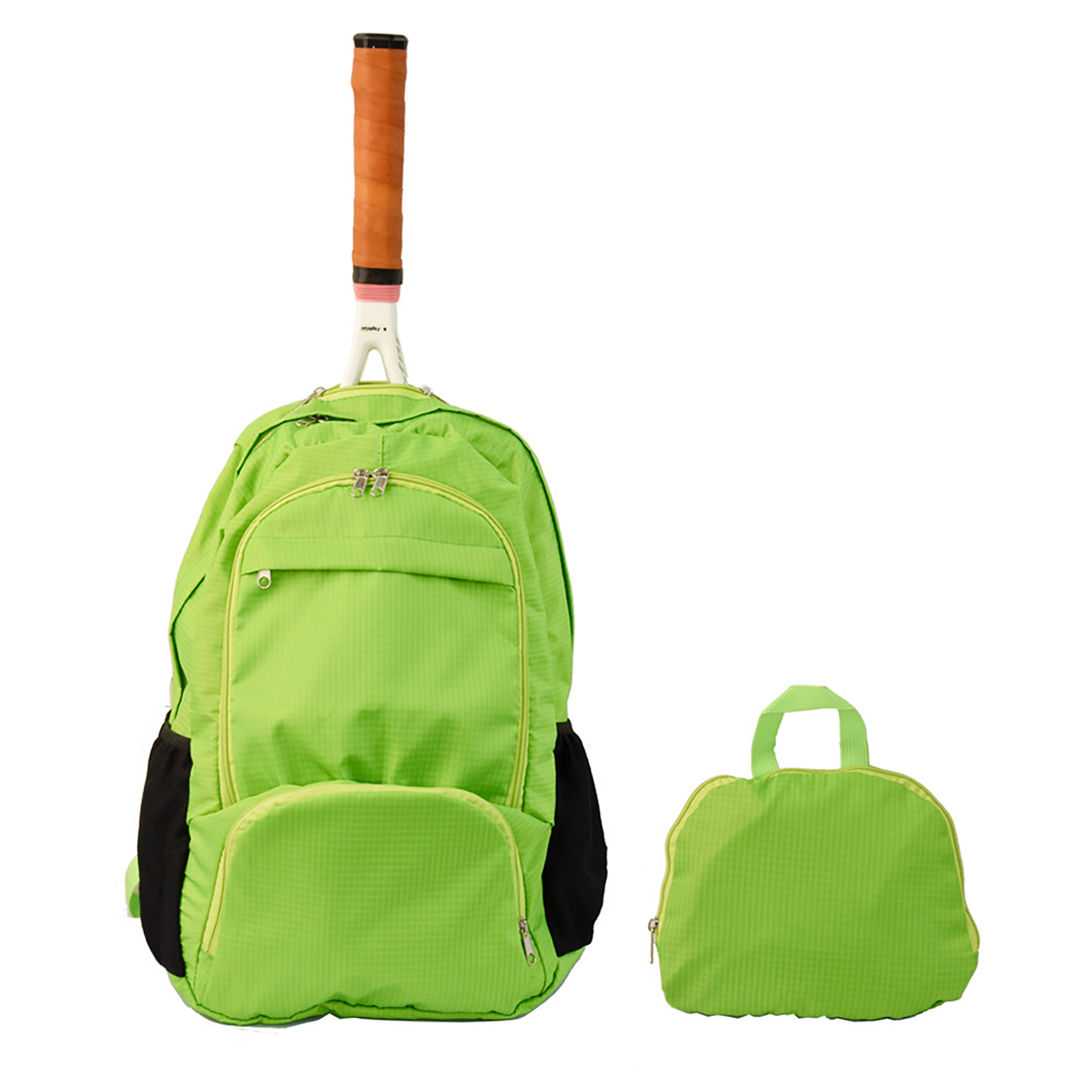 Outdoor Sports Backpack, Tennis Bag, Badminton Bag, Travel Rucksack Casual Daypack For College And Middle School Students' Backpack fluorescent yellow