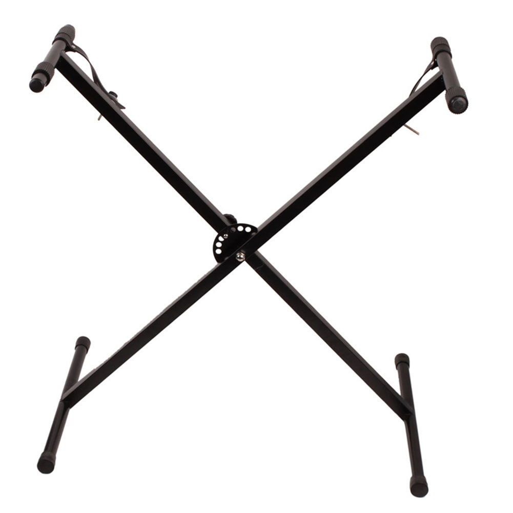 US Single-Tube Keyboard Bracket X-Type Q-1XC Foldable Height Adjustable Black
