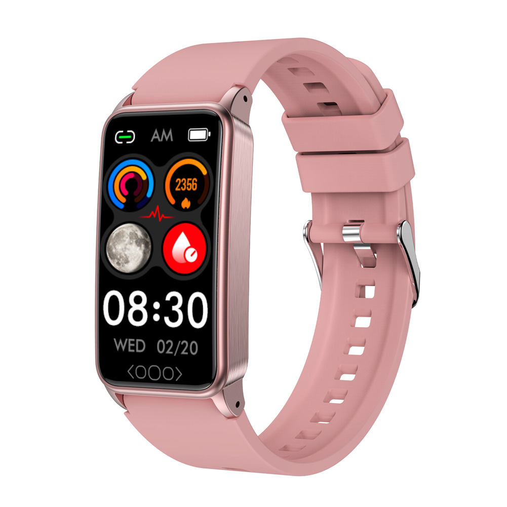 Supreme TK71Pro Smart Watch 1.47 Inch Touch Screen Fitness Watch Waterproof Activity Trackers Blood Lipid Monitoring Pink