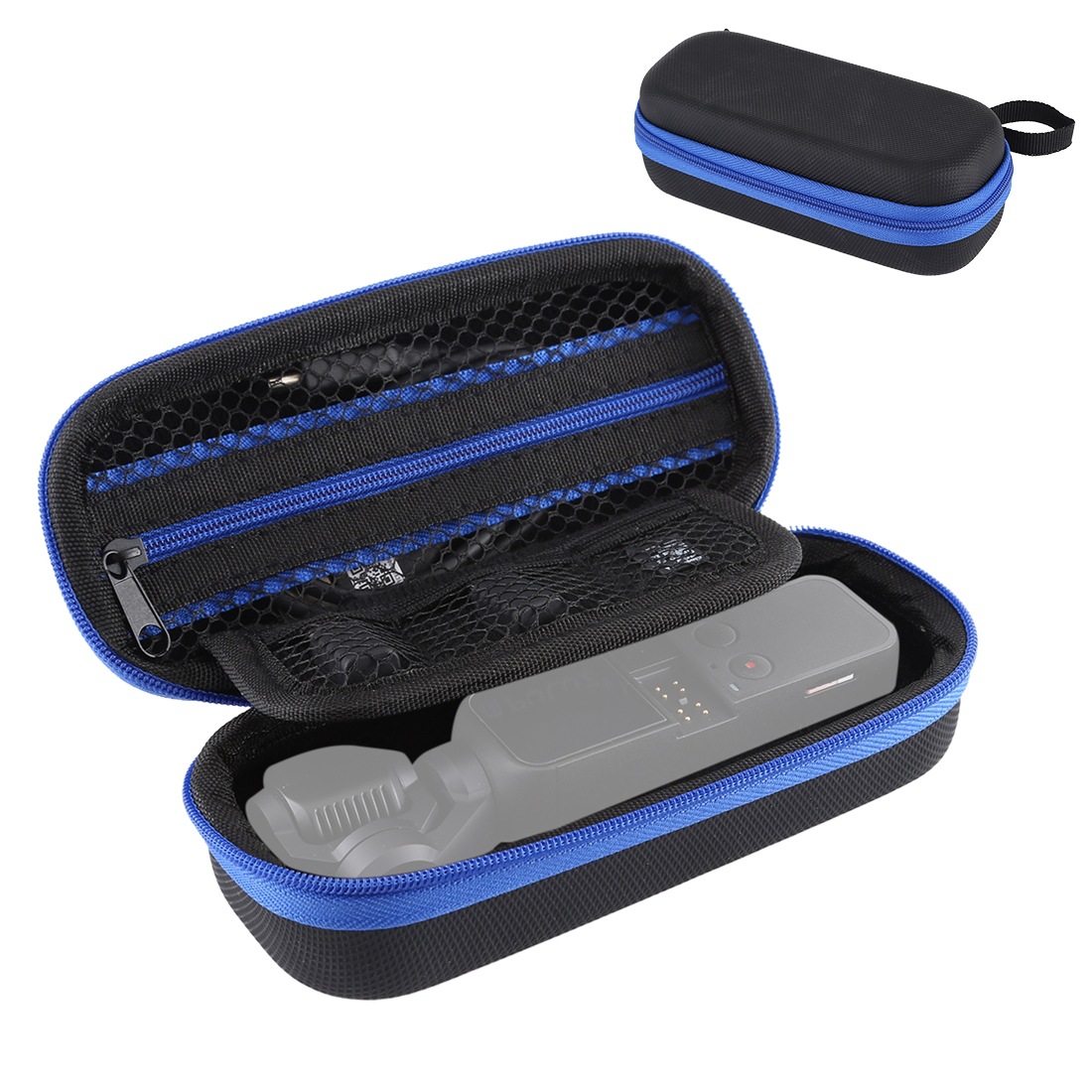 Portable Mini PU Leather Storage Case Bag for DJI Osmo Pocket Gimbal Storage Bag Sports Action Video Cameras Accessories black