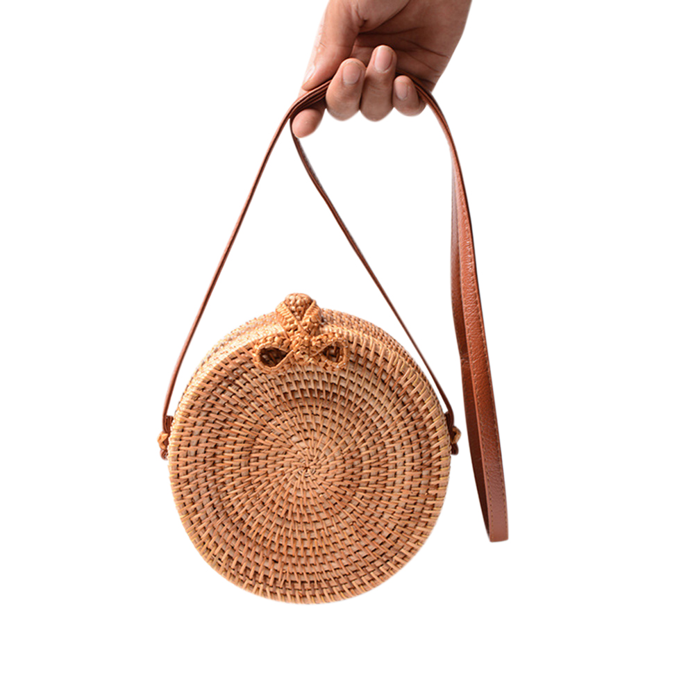 woven bag round