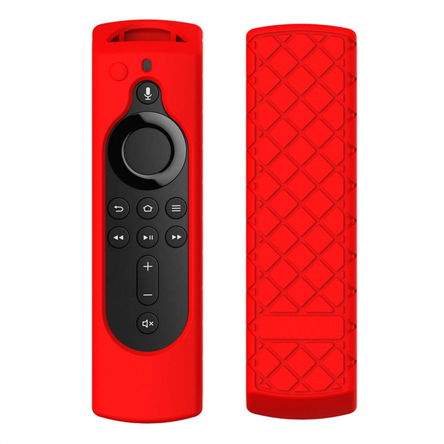 For Amazon Fire TV Stick 4K TV Stick Remote Silicone Case Protective Cover  red