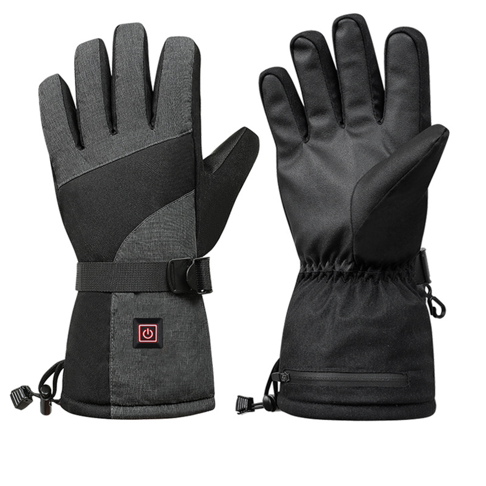 Men Women Heating Gloves Winter Electric Heated Warm Gloves