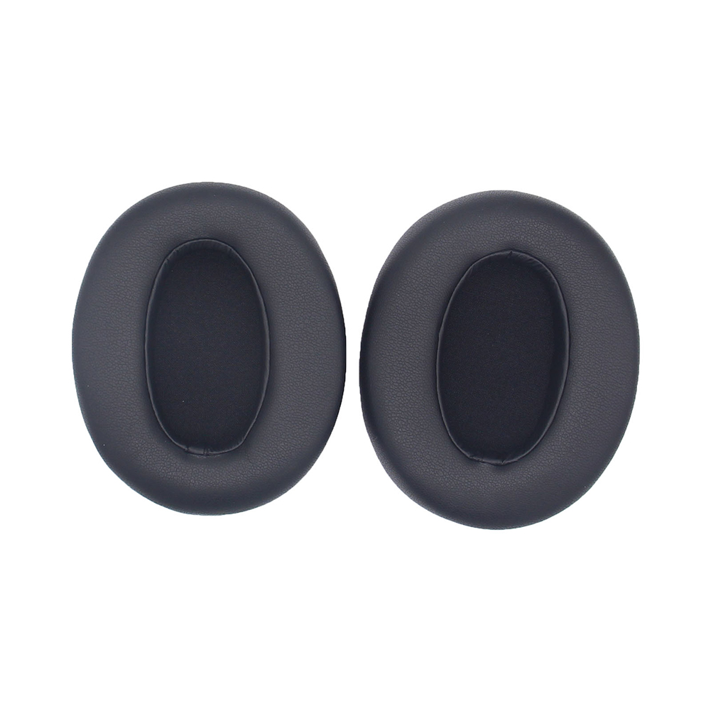 2pcs Ear Pads Cushion Compatible For Wh-xb910n Head-mounted Wireless Earphone Leather Sponge Cover Earmuffs black 1 pair