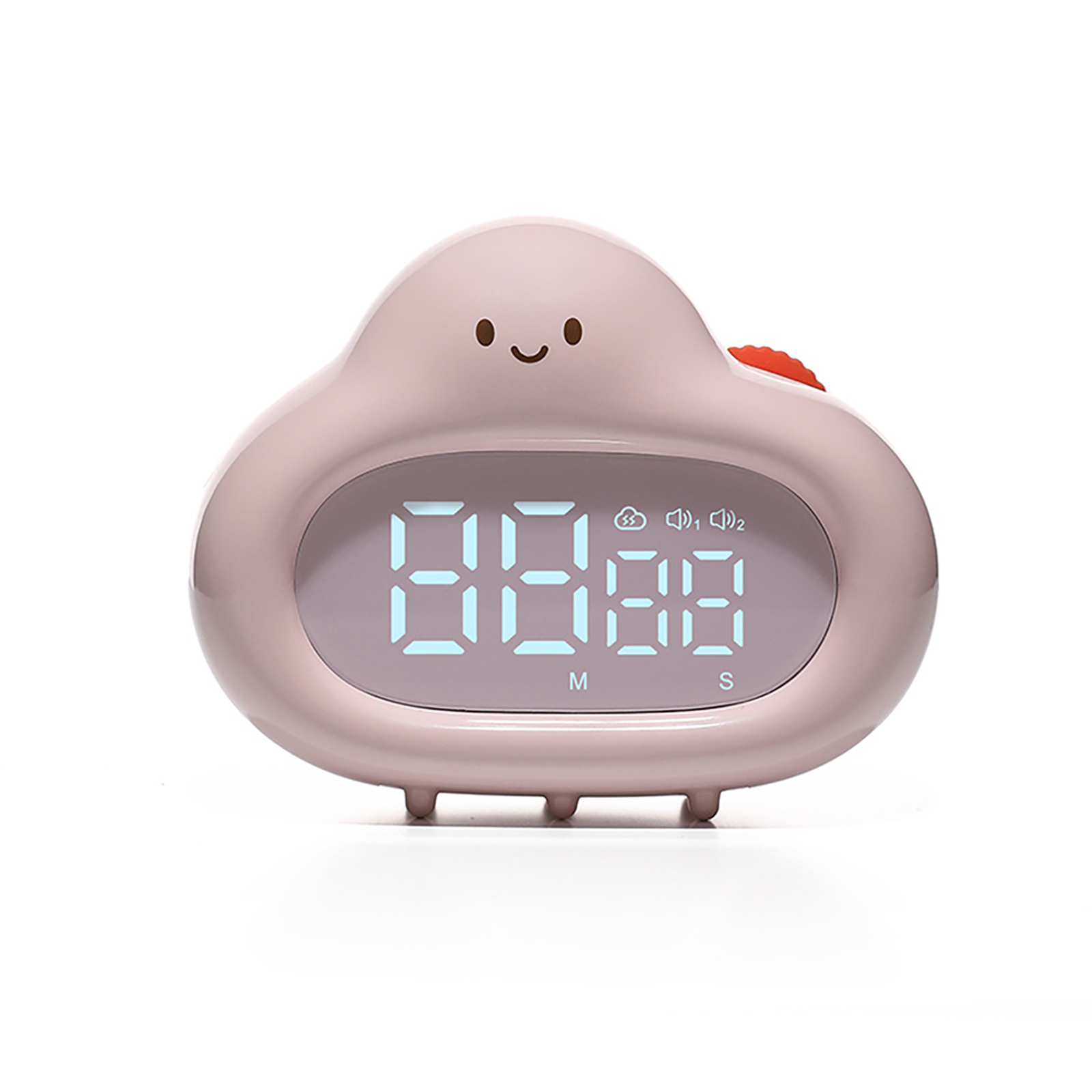 Digital Kitchen Timer With Large Display Adjustment Volume Levels Classroom Countdown Timer Battery Powered Timer pink