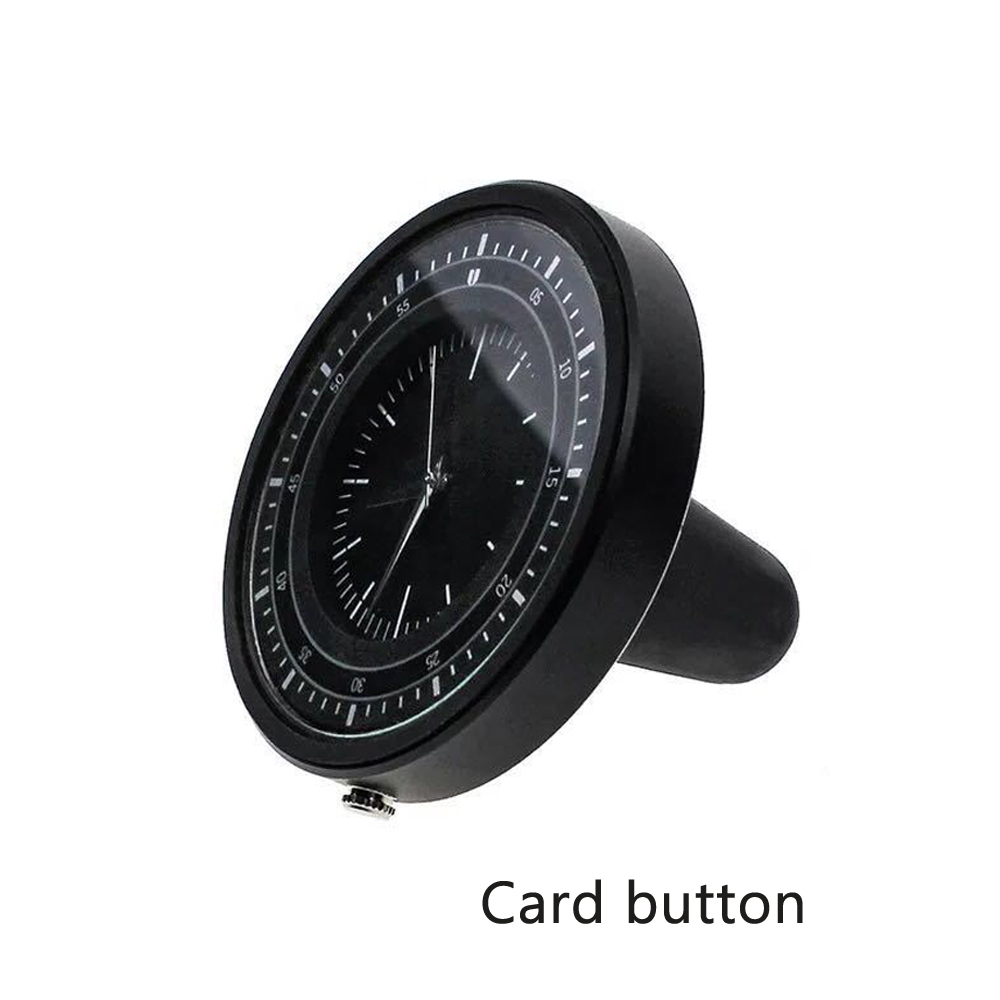 Card Button Paste Type Magnetic Clock Vehicle-mounted Mobile Phone Stents black