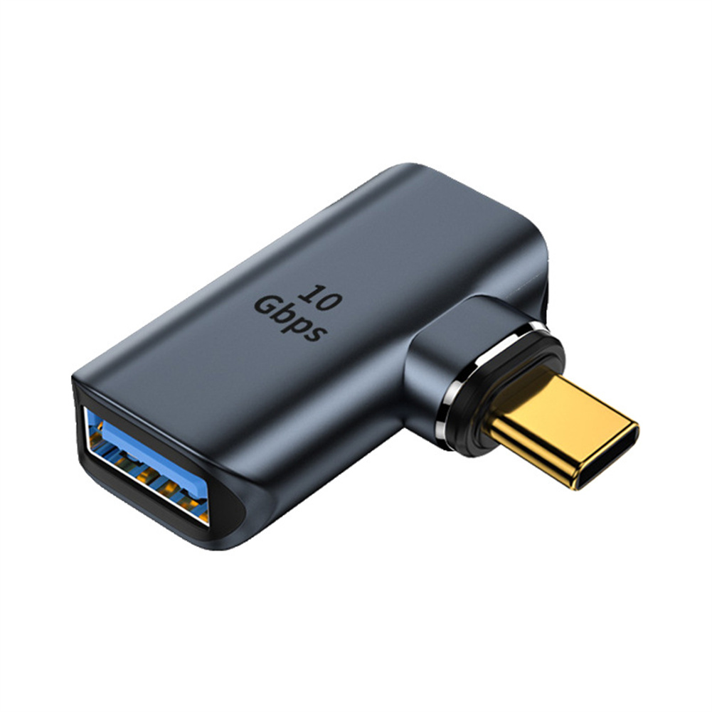 Magnetic OTG USB Type C Adapter Usb3.0 Female to Type-c Male Connector 10gbps