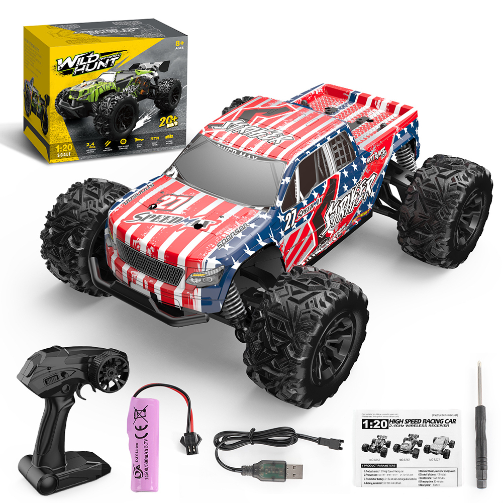 2.4g Remote Control Car 4wd Rc Drift Car 20km/h Power Motor Independent Shock Absorber Anti-crash Rc Vehicle