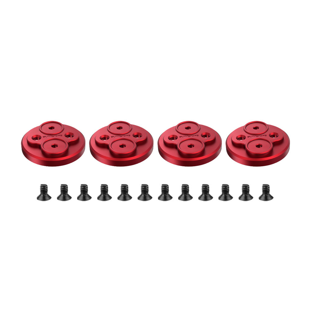 Upgraded Motor Covers Scratch-proof Propellers Block-up Protective Aluminum Alloy Motor Cover for Mavic Mini Drone red