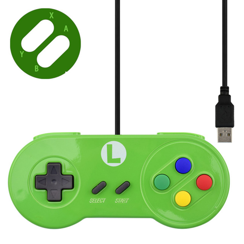 Wholesale Wired Connection Gamepad USB Game Controller for Windows PC