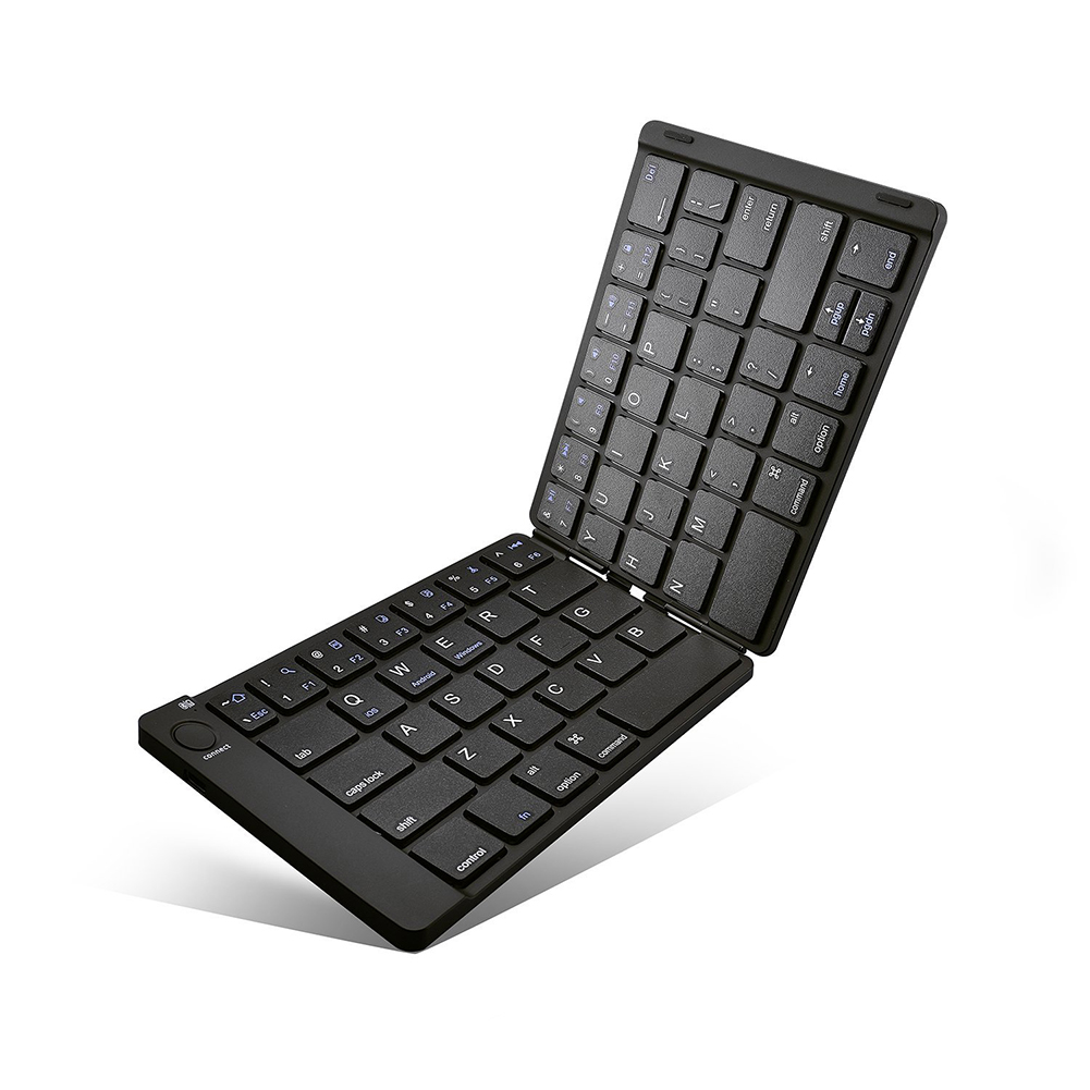 Wholesale Foldable  Bluetooth Keyboard  Rechargable Full 