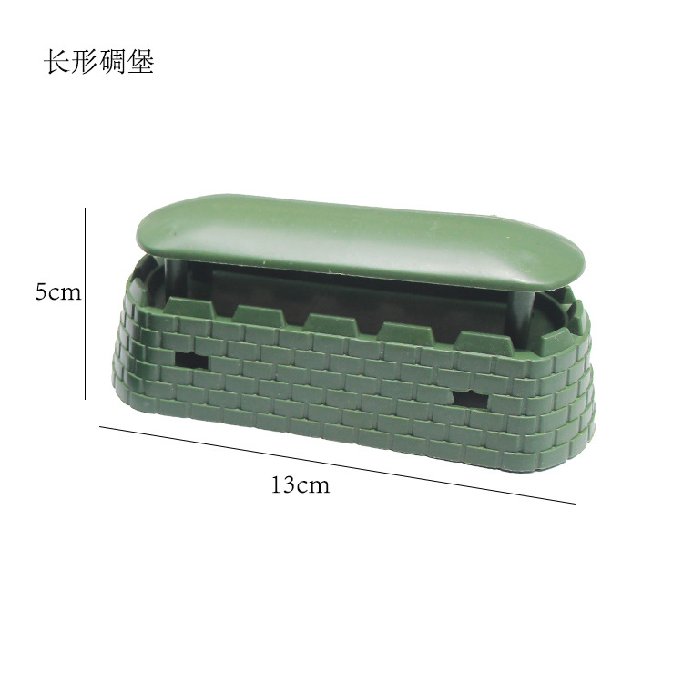 10 Pcs Children DIY Model Toys Sand Table Military Model Accessories Puzzle Learning Toy