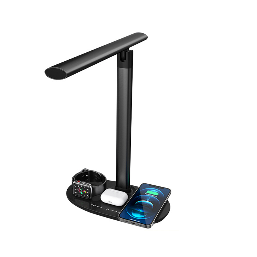 Qi 4-in-1 Wireless Charger Foldable Detachable 15W Fast Charge Charger