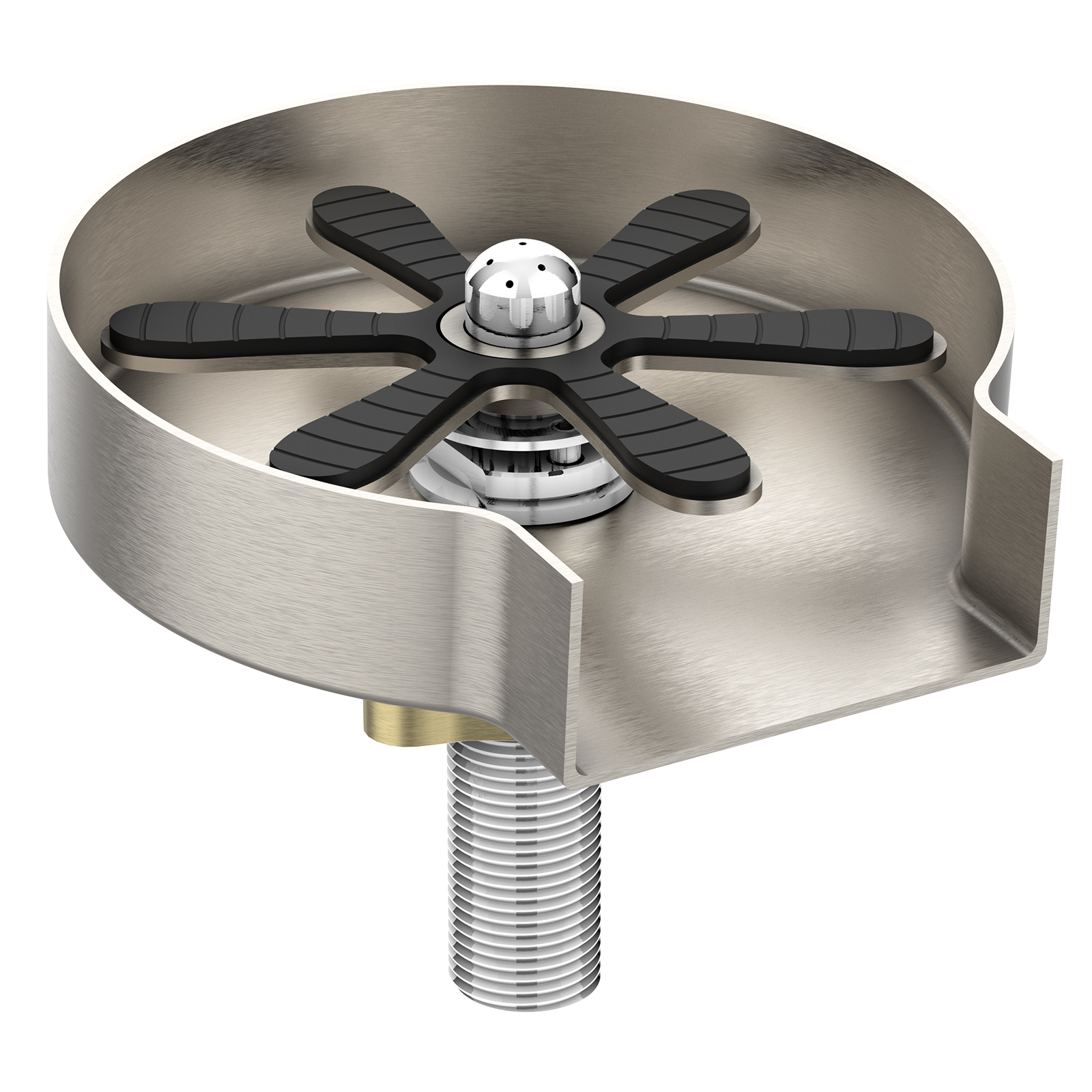 US Glass Rinser Stainless Steel Glass Rinser for Kitchen Sink Cup Washer for Kitchen Sink