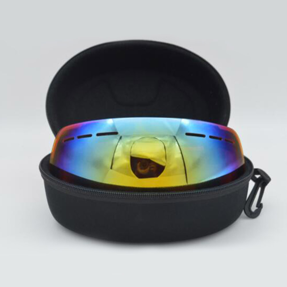 EVA Snow Ski Goggle Case Sunglasses Carrying Box Zipper Hard Glasses