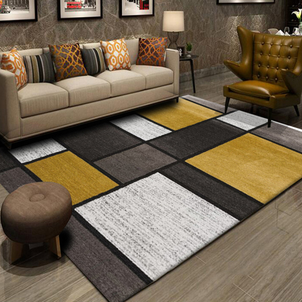Modern Home Floor Mat Carpet for Living Room Bedroom Teatable Decoration Accessories 13_100 * 150 cm