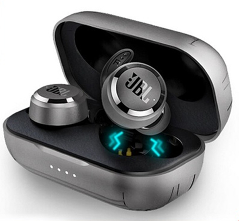 Original JBL T280 TWS Bluetooth Wireless Headphones with Charging Case Earbuds Sport Running Music Earphones  black