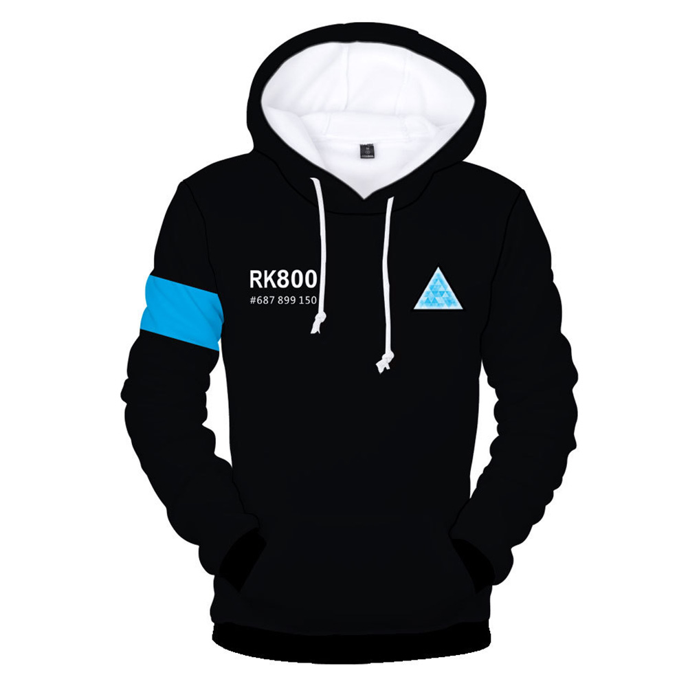 Men 3D Print Hoodie Fashionable Cool Game Sweater Casual Pullover as shown in picture B_M