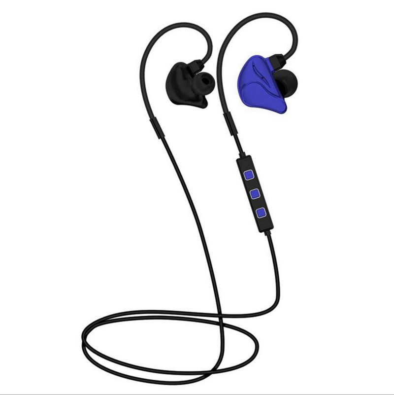 Sport Hanging Ear Type Wireless Stereo Heavy Bass Bluetooth Earphone with Mic