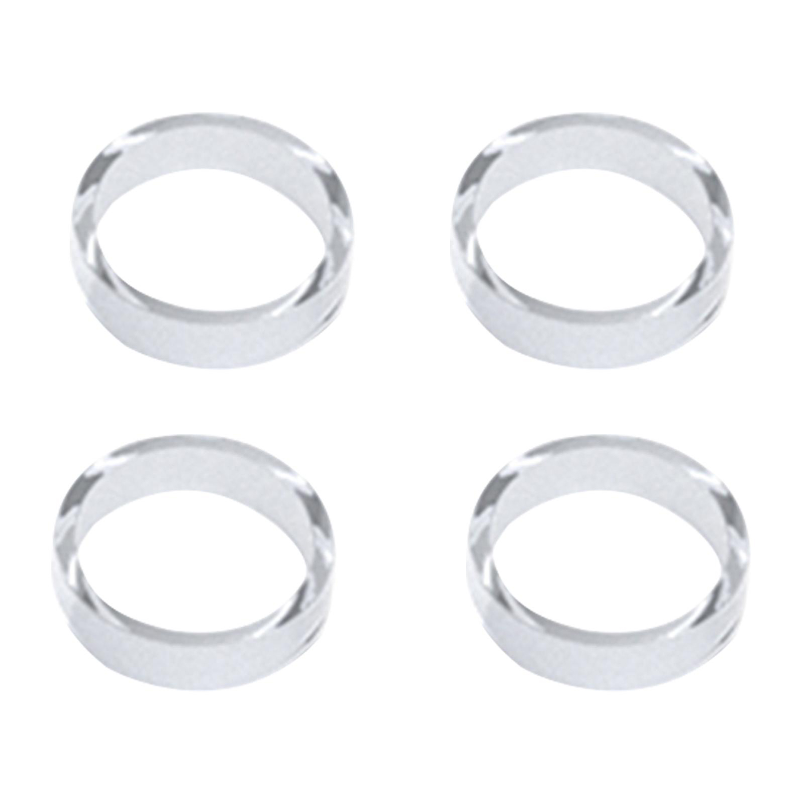 4pcs Silicone Joystick Cover Protector Compatible For Steam Deck / Ps5 / Ps4 Game Rocker Protection Ring 4pcs