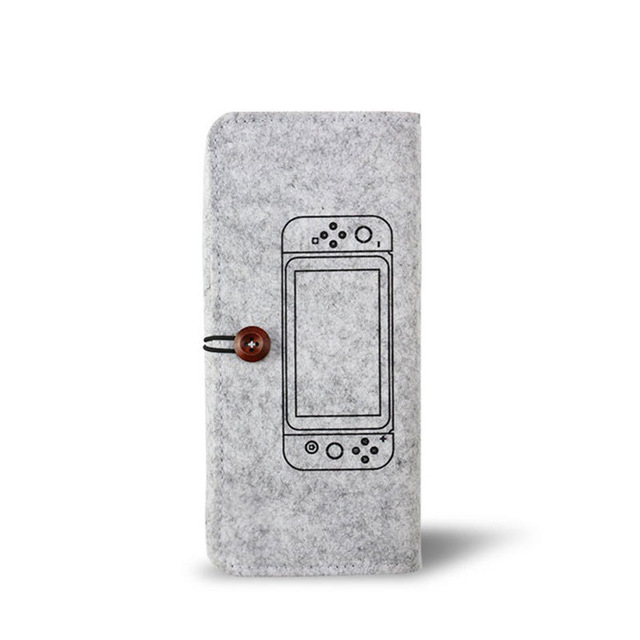 Fashion Switch Protection Package Storage Package Game Host Portable Package Switch NX Case Accessories light grey